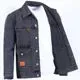 2023 Spring and Autumn New Fashion Trend Solid Color Denim Jacket Men's Casual Loose Comfortable Large Size High Quality Coat