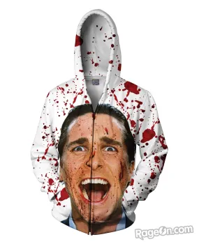 American Psycho Zip-Up Hoodie