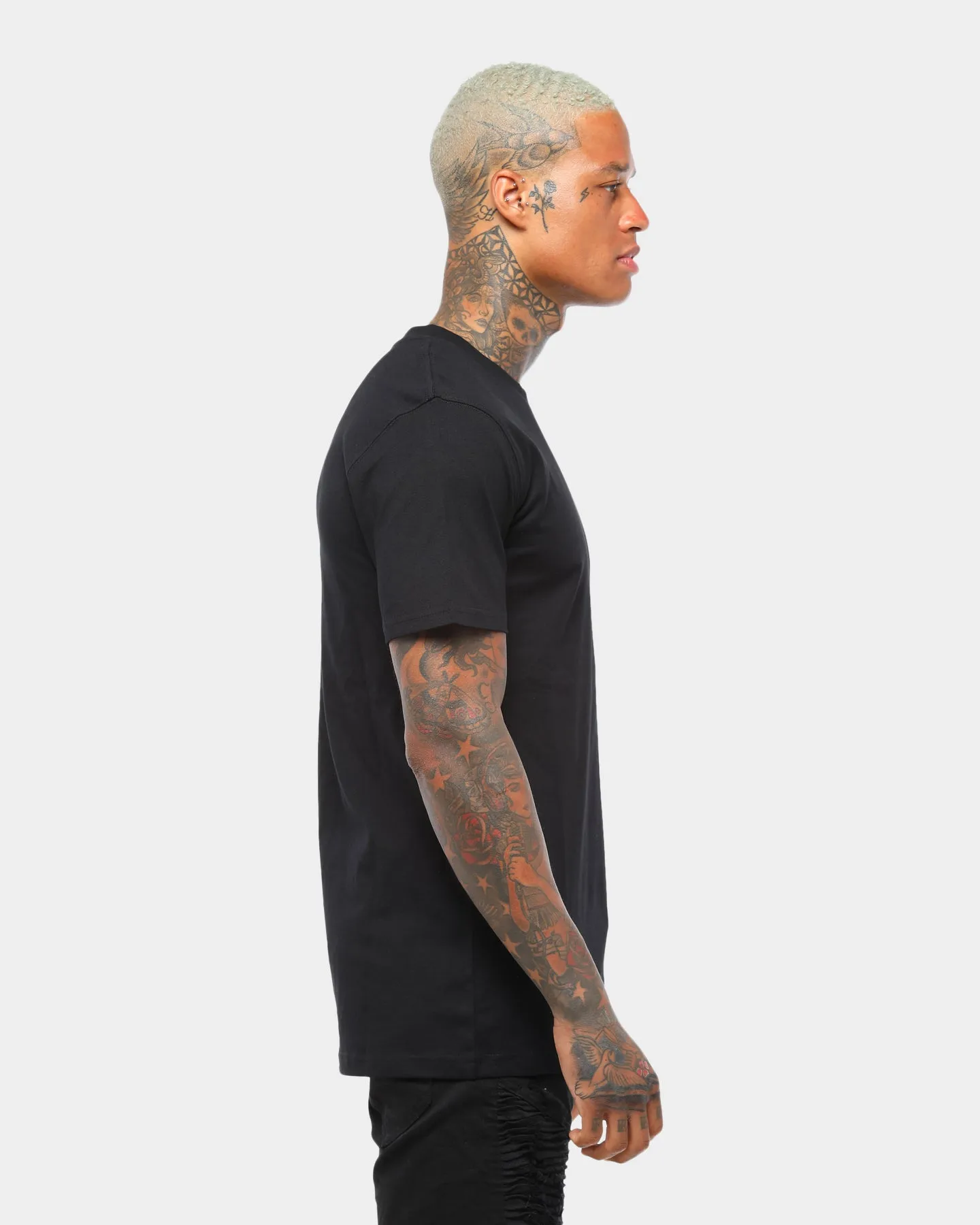 AS Colour Plain Staple T-Shirt Black