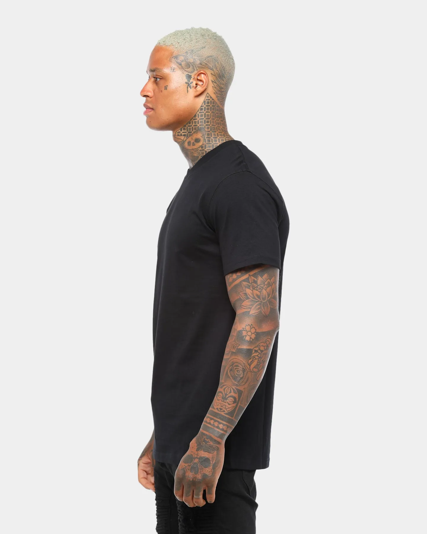 AS Colour Plain Staple T-Shirt Black