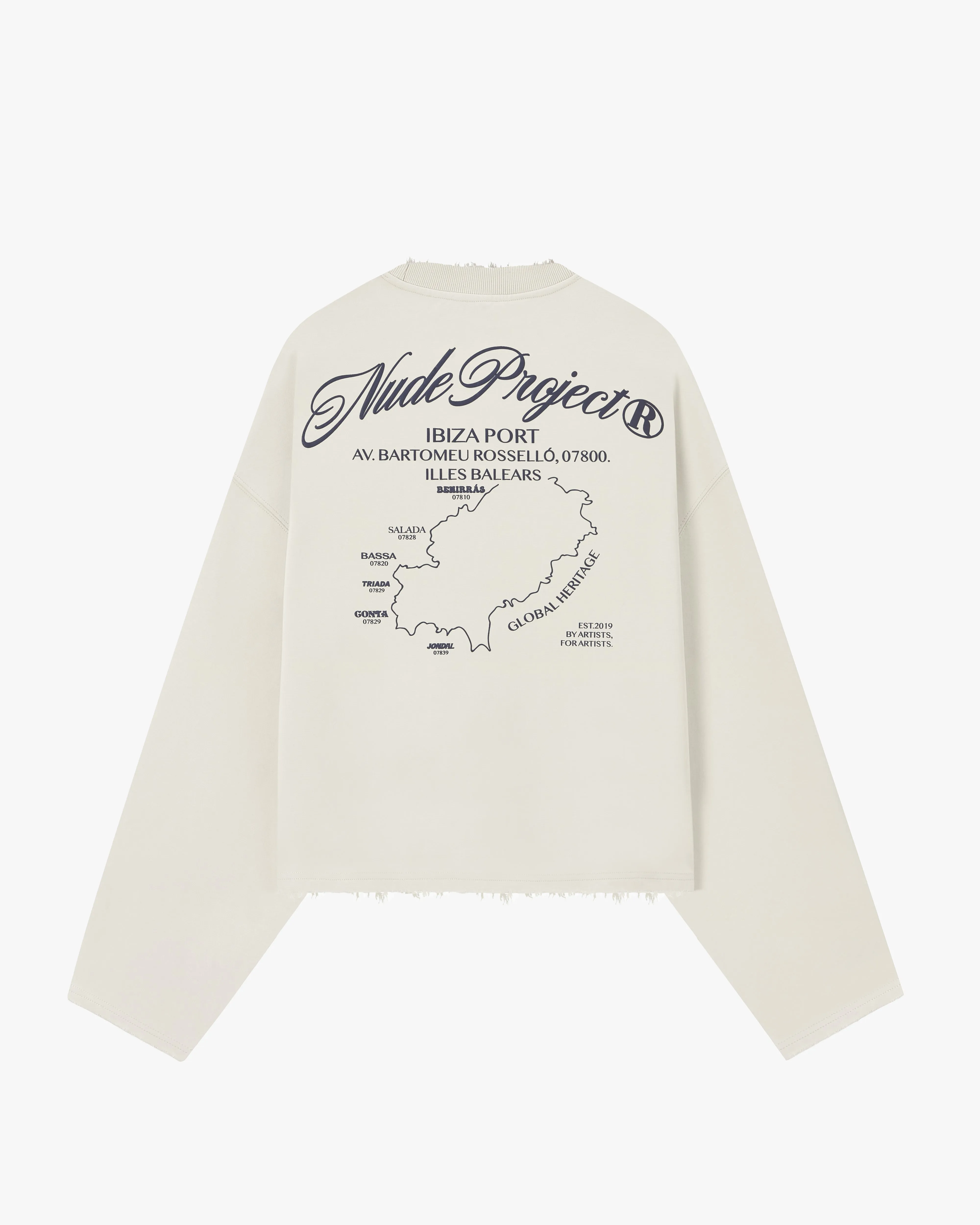 BALEAR CREWNECK OFF-WHITE