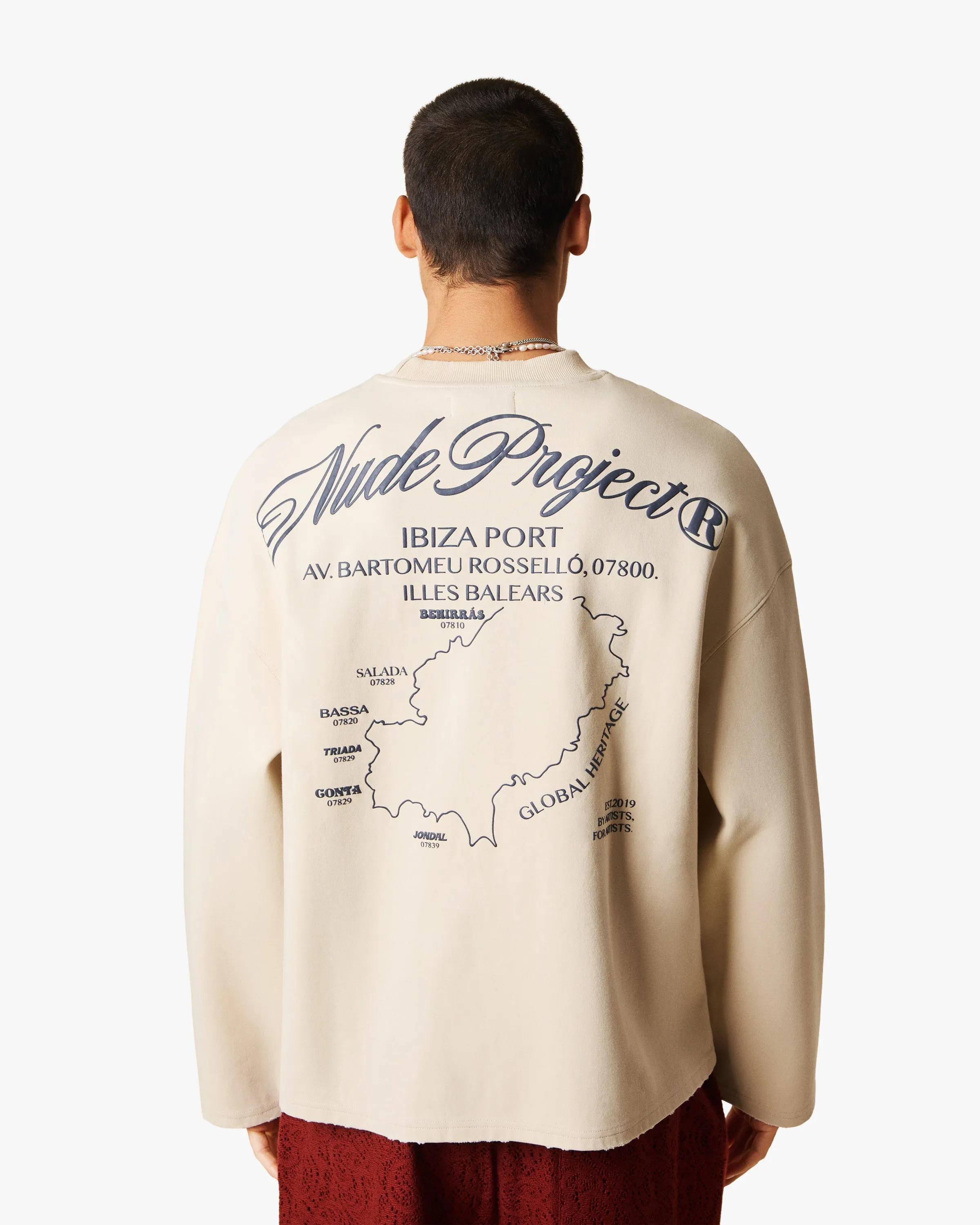 BALEAR CREWNECK OFF-WHITE