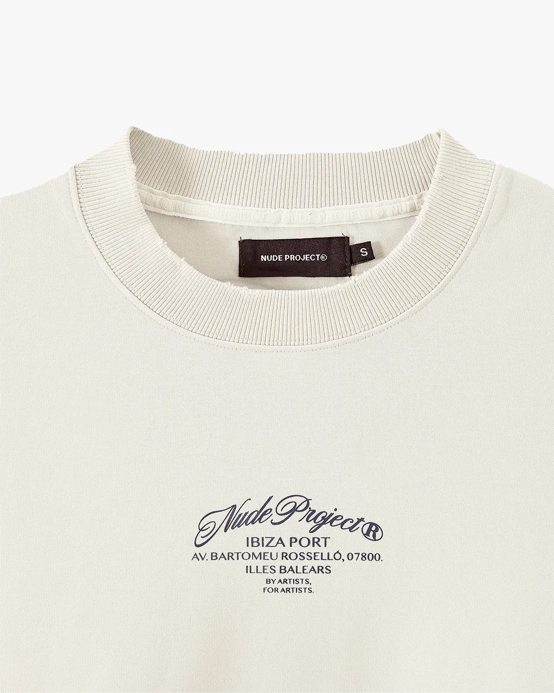 BALEAR CREWNECK OFF-WHITE