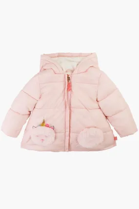 Billieblush Unicorn Puffer Baby Girls Jacket