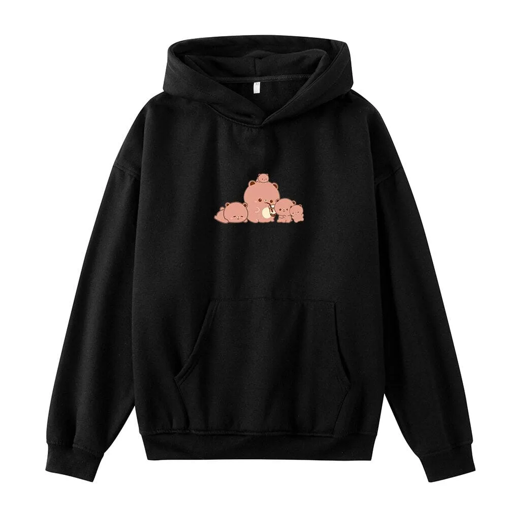 Boberu and Friends Oversized Soft Hoodies