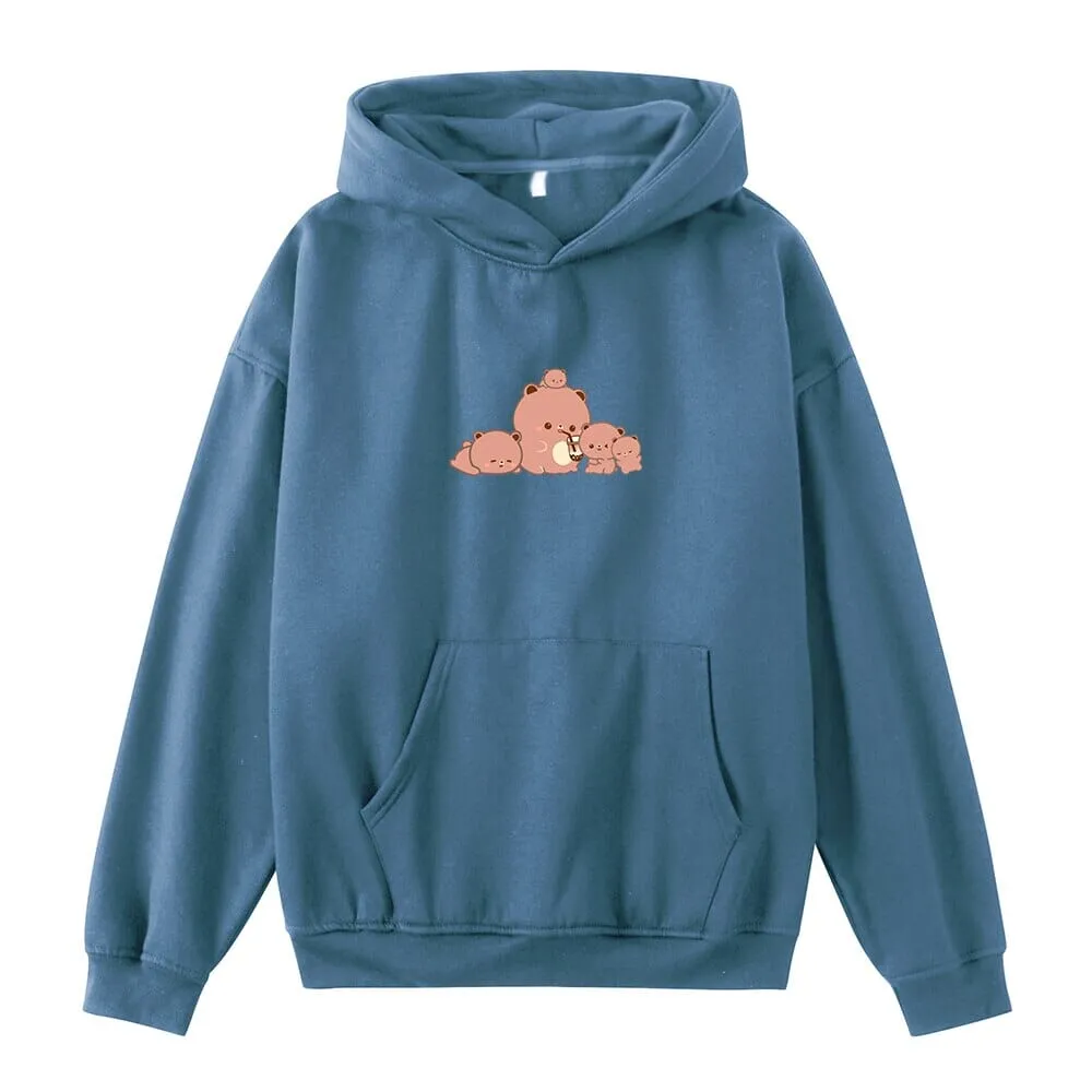 Boberu and Friends Oversized Soft Hoodies