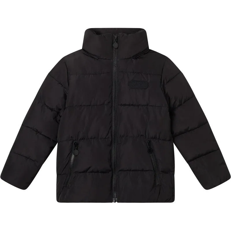 Boys Black Puffer Jacket