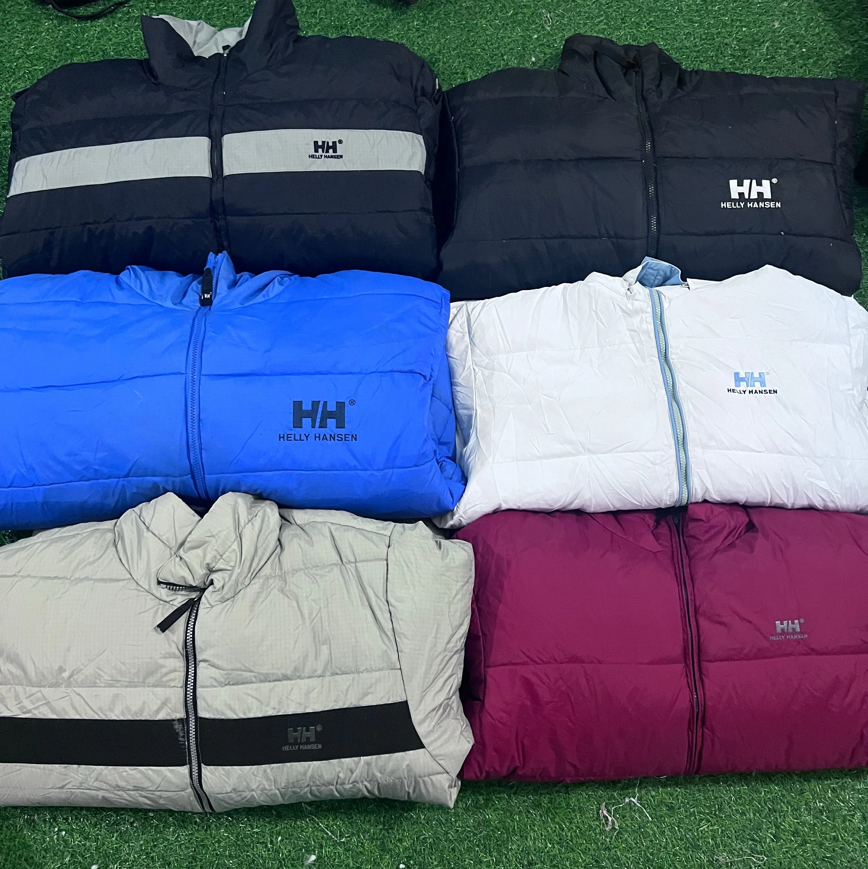 Branded Helly Hensen Puffer Jakets