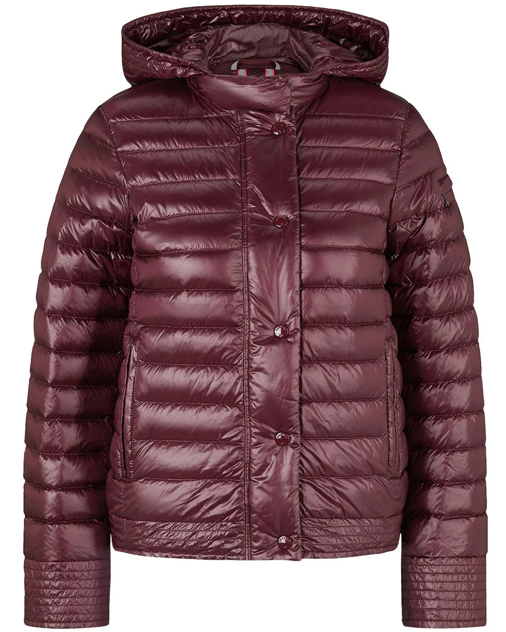 Burgundy Milla Puffer Jacket