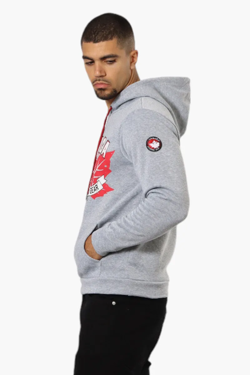 Canada Weather Gear Moose Print Hoodie - Grey