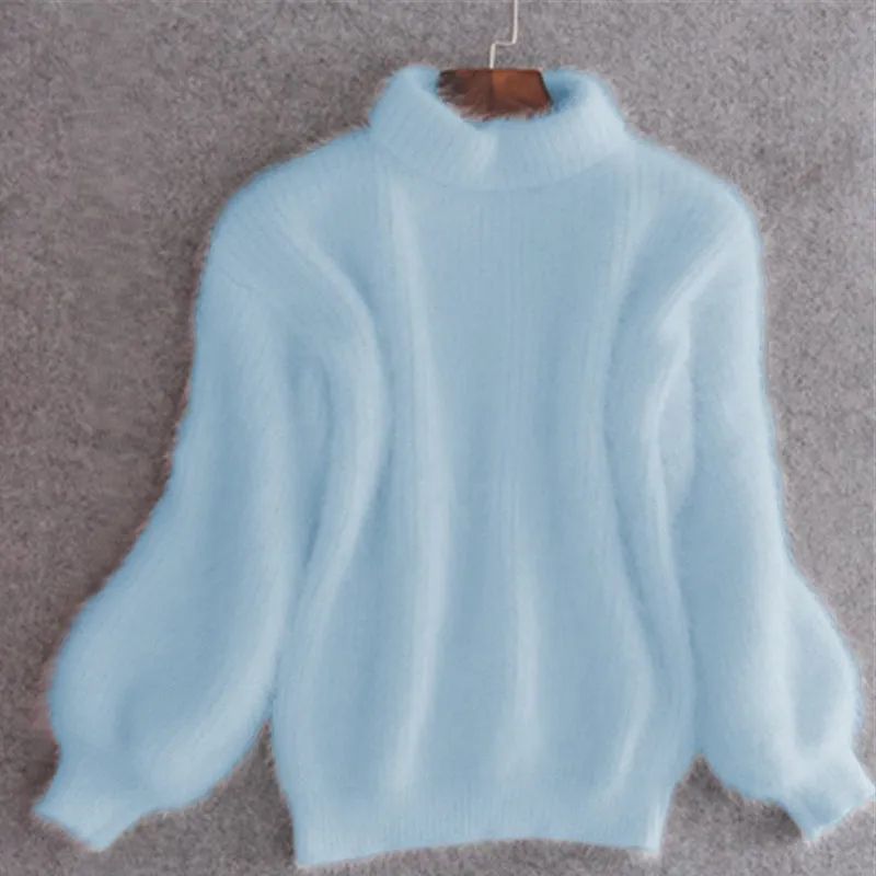 Cashmere Loose Solid Color Knit Sweater