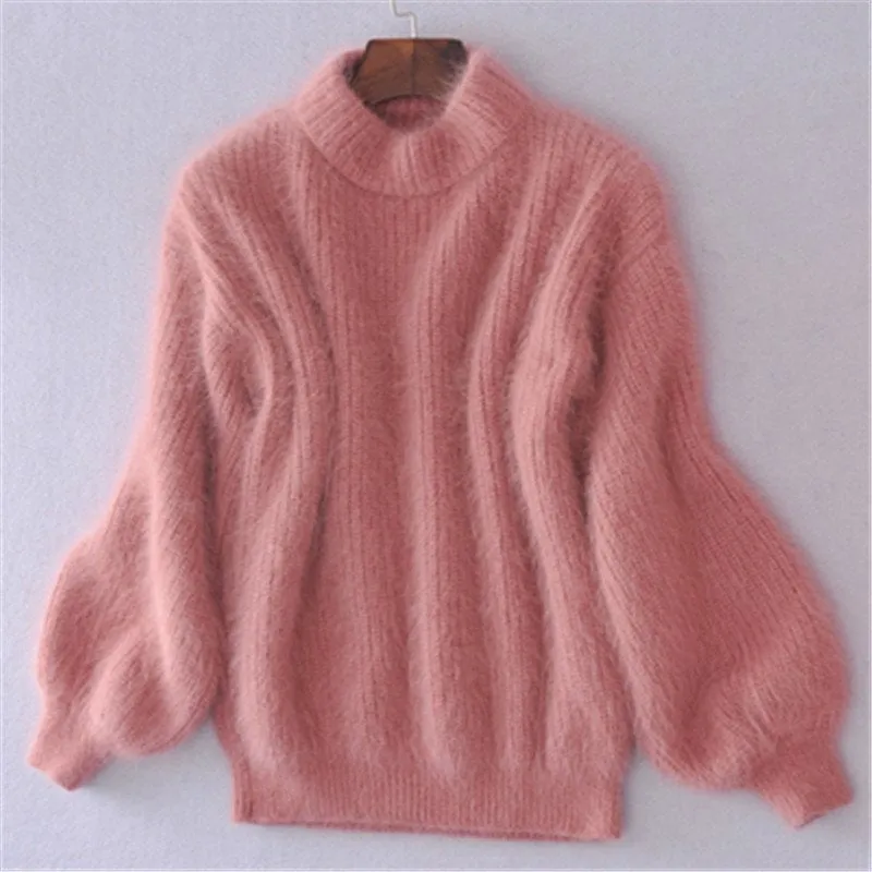 Cashmere Loose Solid Color Knit Sweater