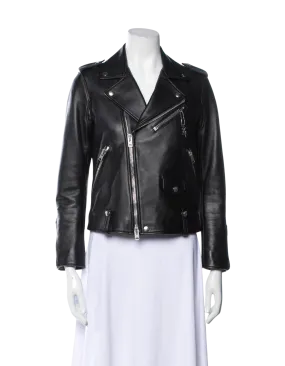 Coach 1941 Lamb Leather Biker Jacket