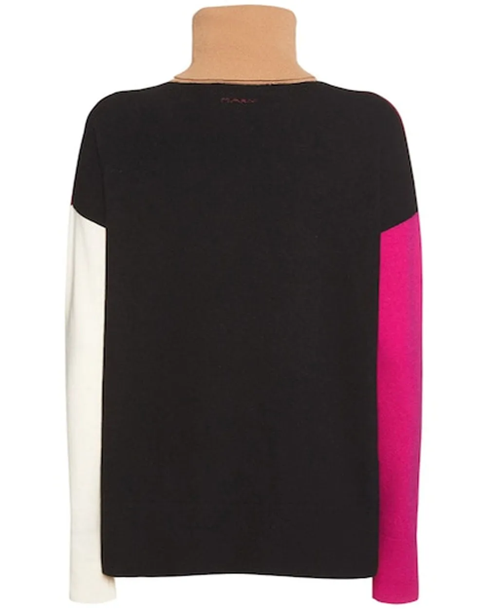 Color Block Turtleneck