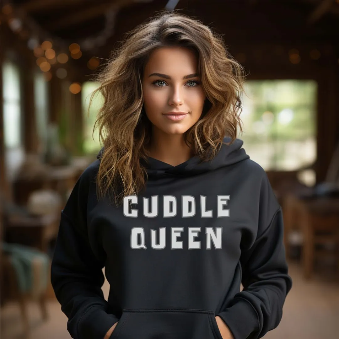 Cuddle Queen Cute Oversized Hoodies