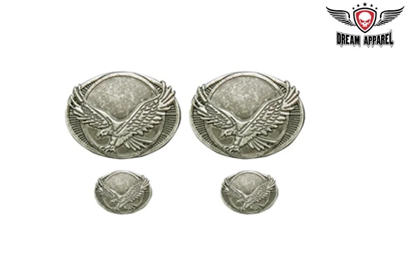 Flying Eagle Biker Pins