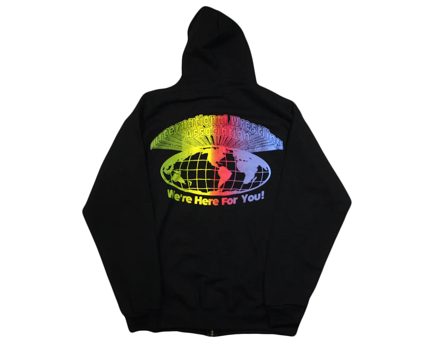 IWA JAPAN RAINBOW ZIP-UP HOODIE III