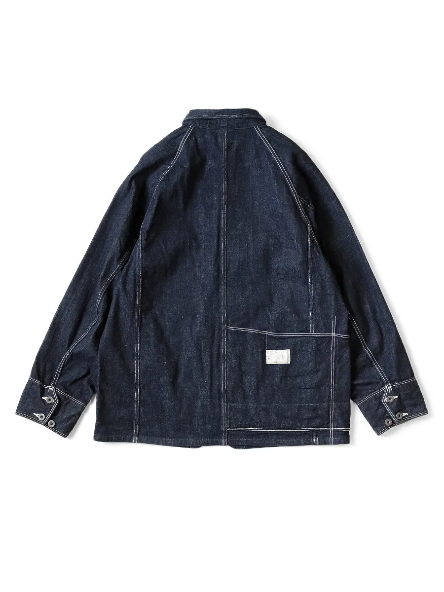 Kapital 12oz Denim CACTUS Coverall - INDIGO