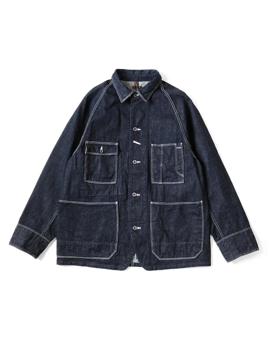 Kapital 12oz Denim CACTUS Coverall - INDIGO