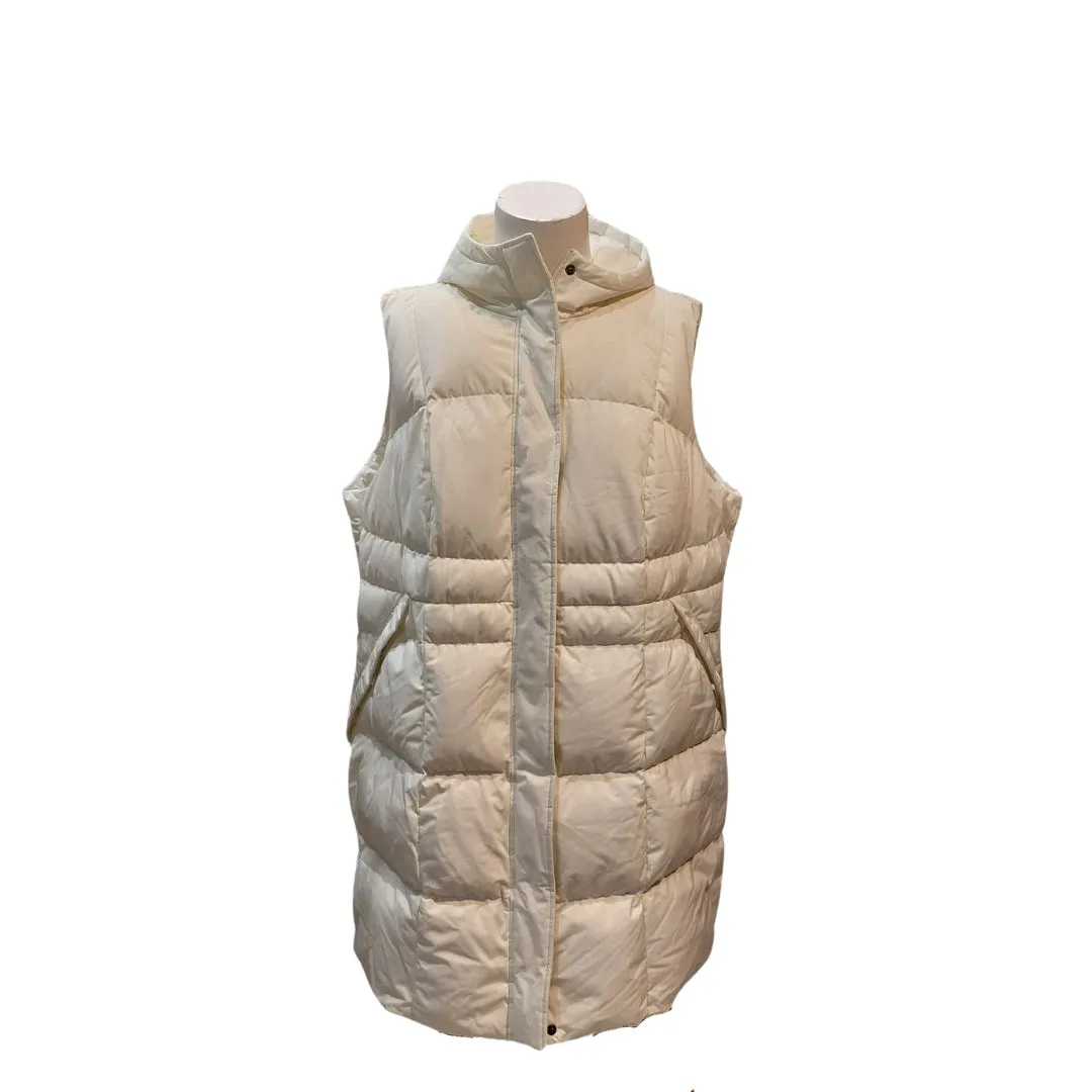 Lands' End Women's Long Puffer Vest