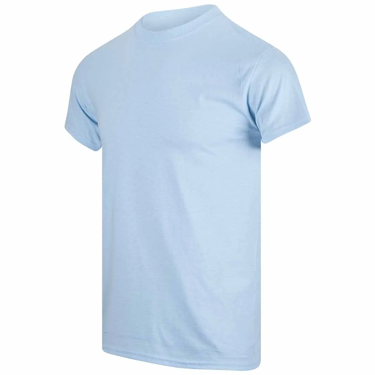 Light Blue Cotton T-Shirt