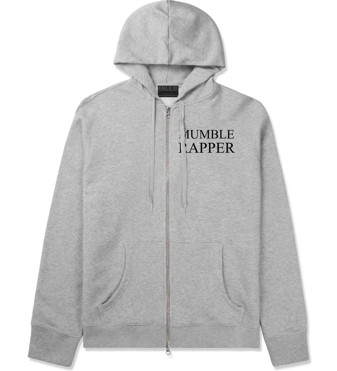 Mumble Rapper Zip Up Hoodie