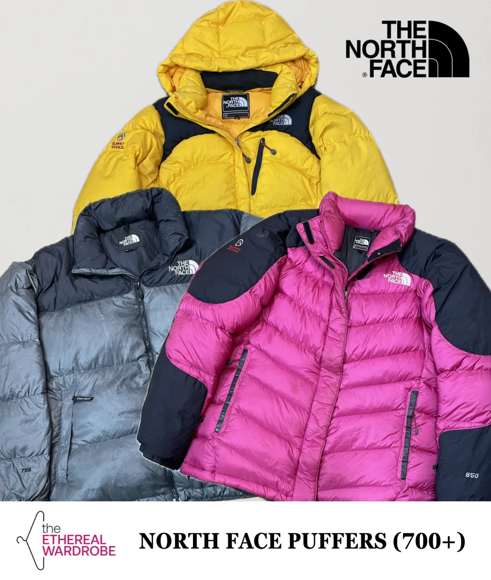 North Face Puffer Jackets 700 and above Including Nuptse