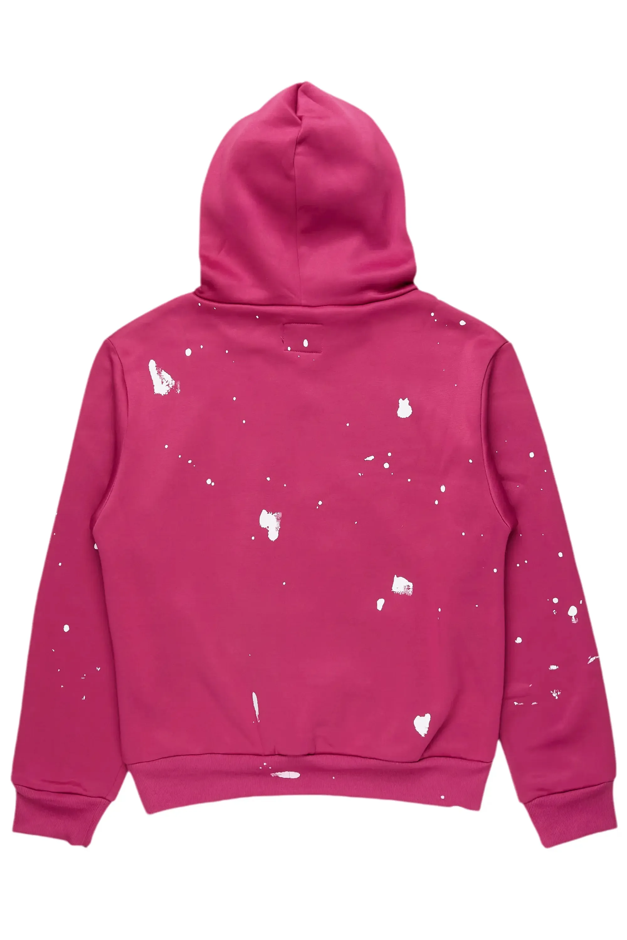 Nylia Fuchsia Oversized Hoodie