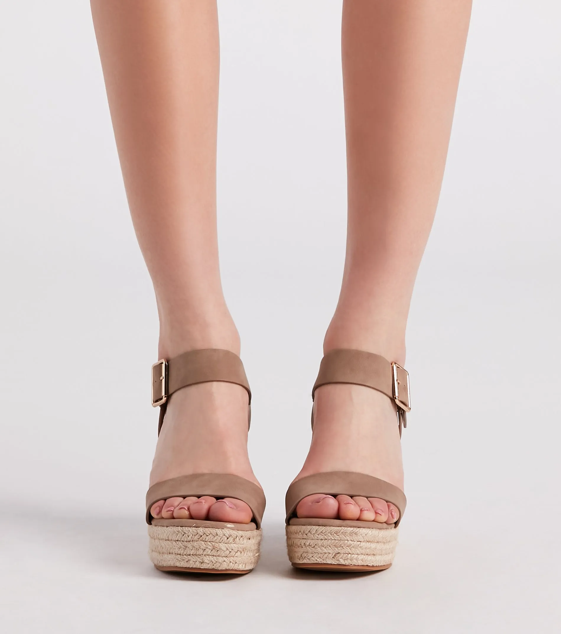 Picnic Time Platform Espadrille Wedges