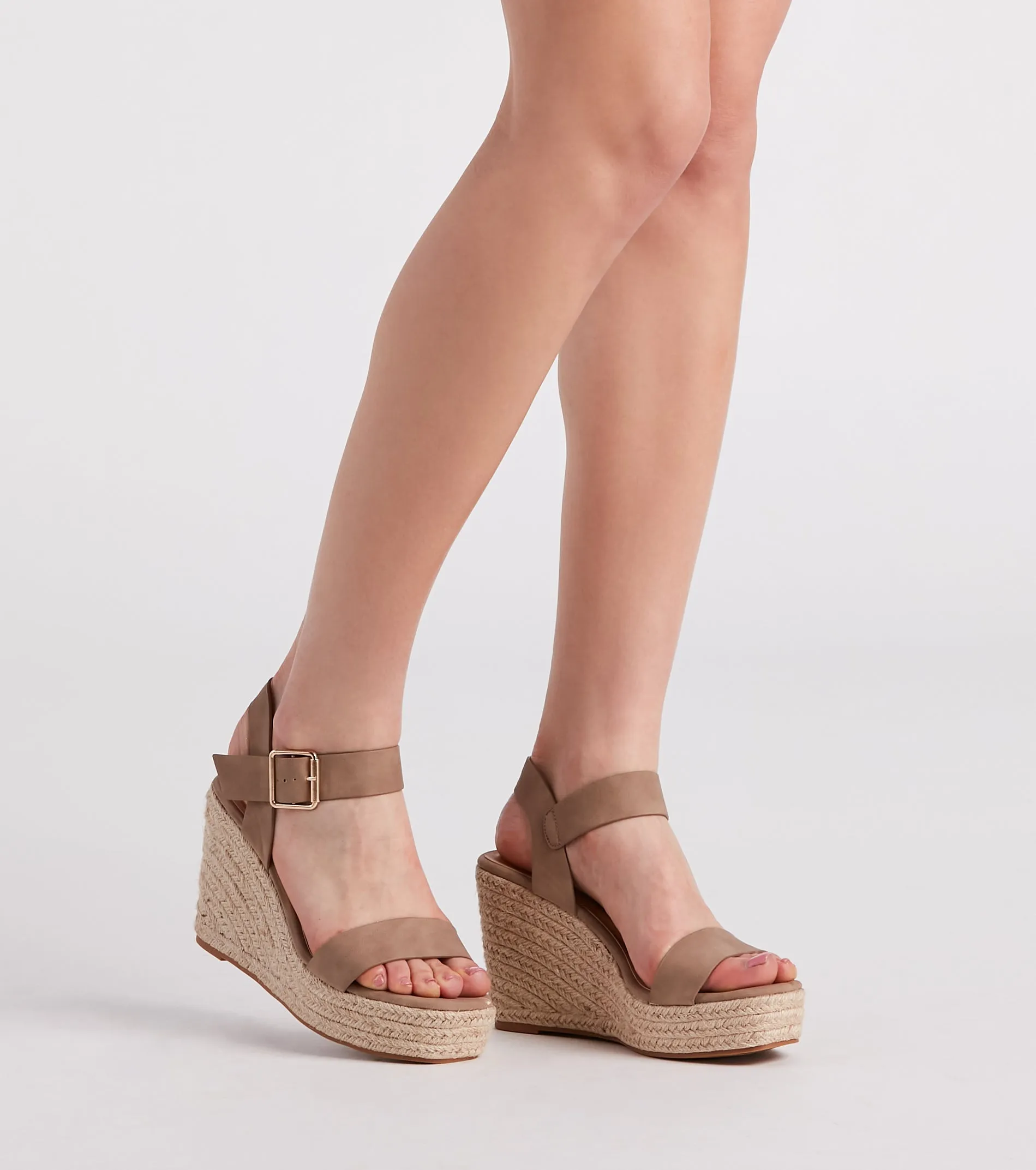 Picnic Time Platform Espadrille Wedges