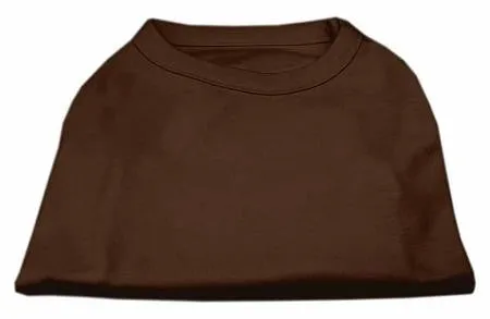 Plain Shirts Brown Sm (10)