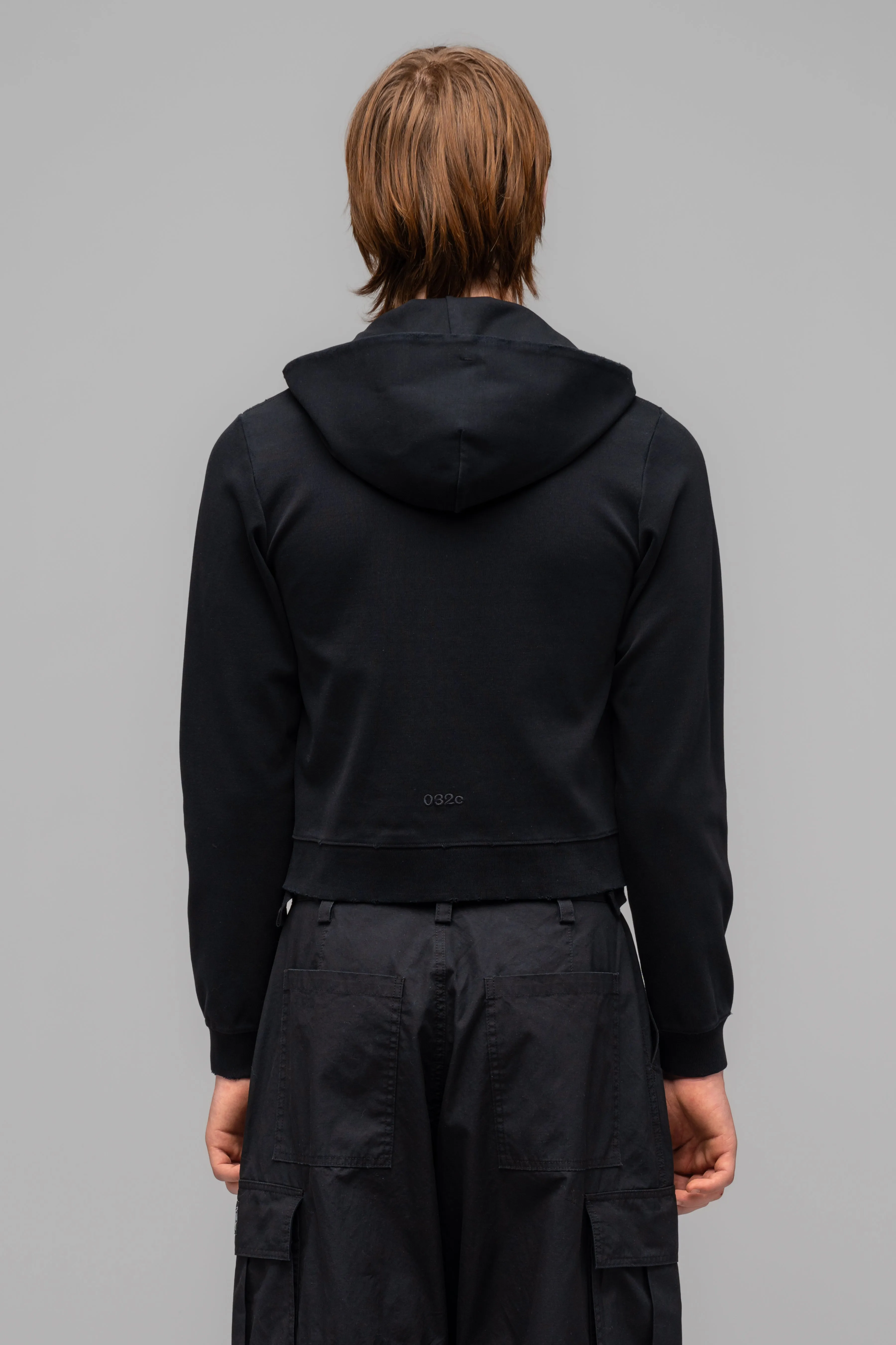 "VICTOR" TIGHT ZIP-UP HOODIE