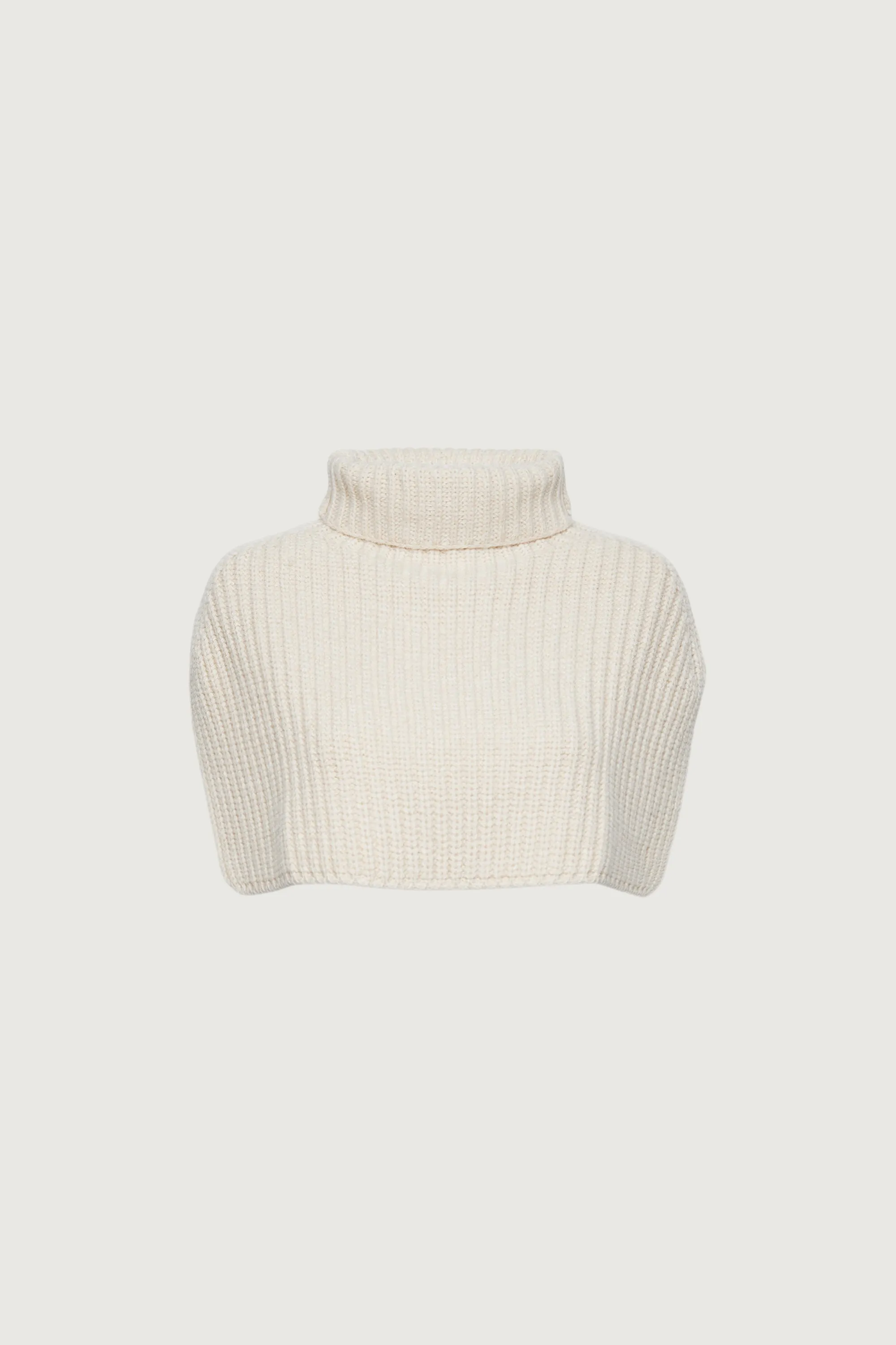 RIBBED KNIT NECK WARMER