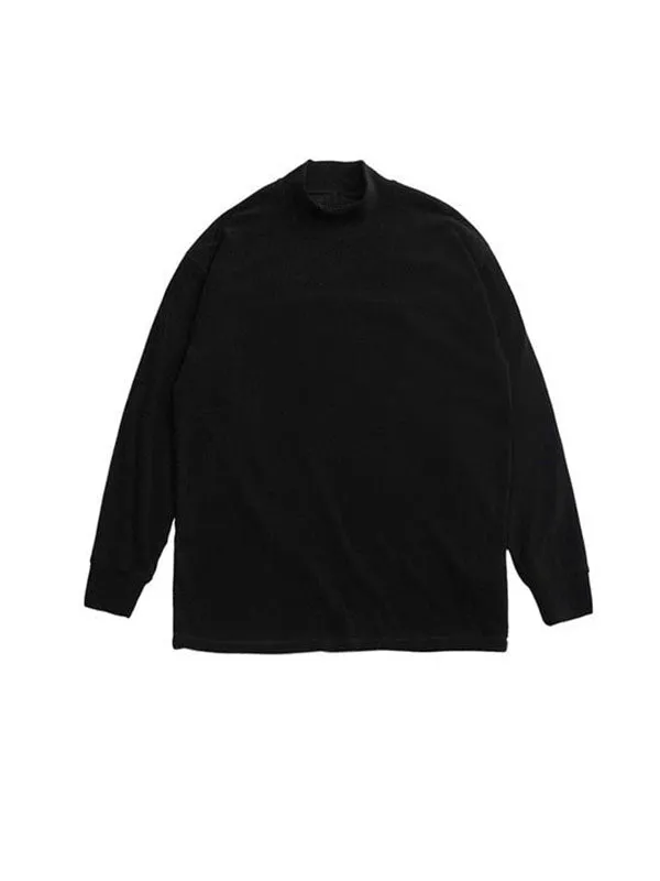 Semi Turtleneck Sweatshirt Black