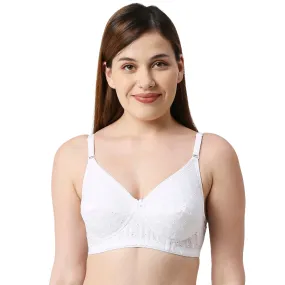 Soft-Plain Mold T-shirt Bra  White