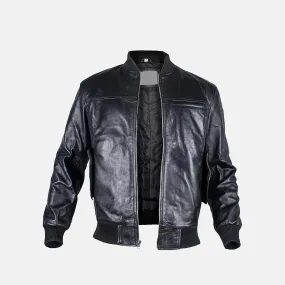 Speedster Sentinel Leather Biker Jacket Mens