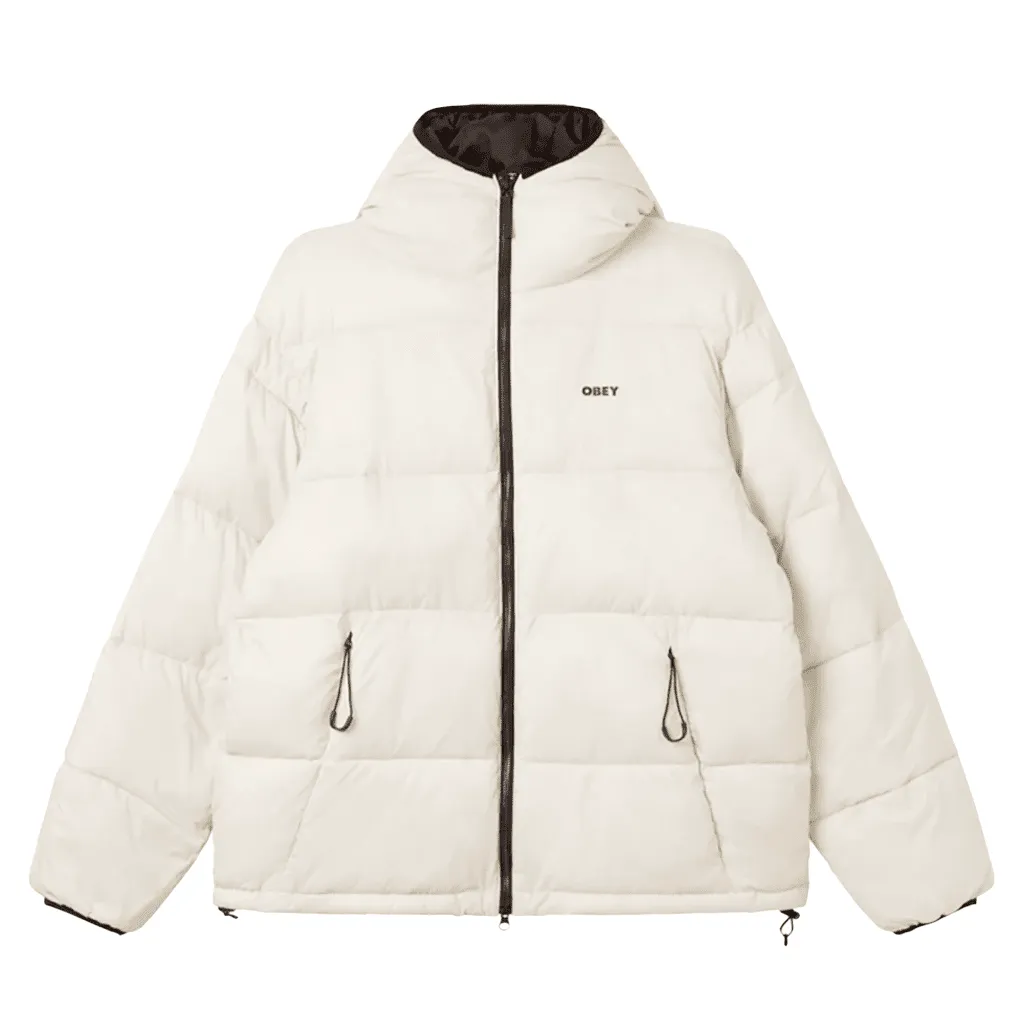 Stratus puffer jacket - White onyx