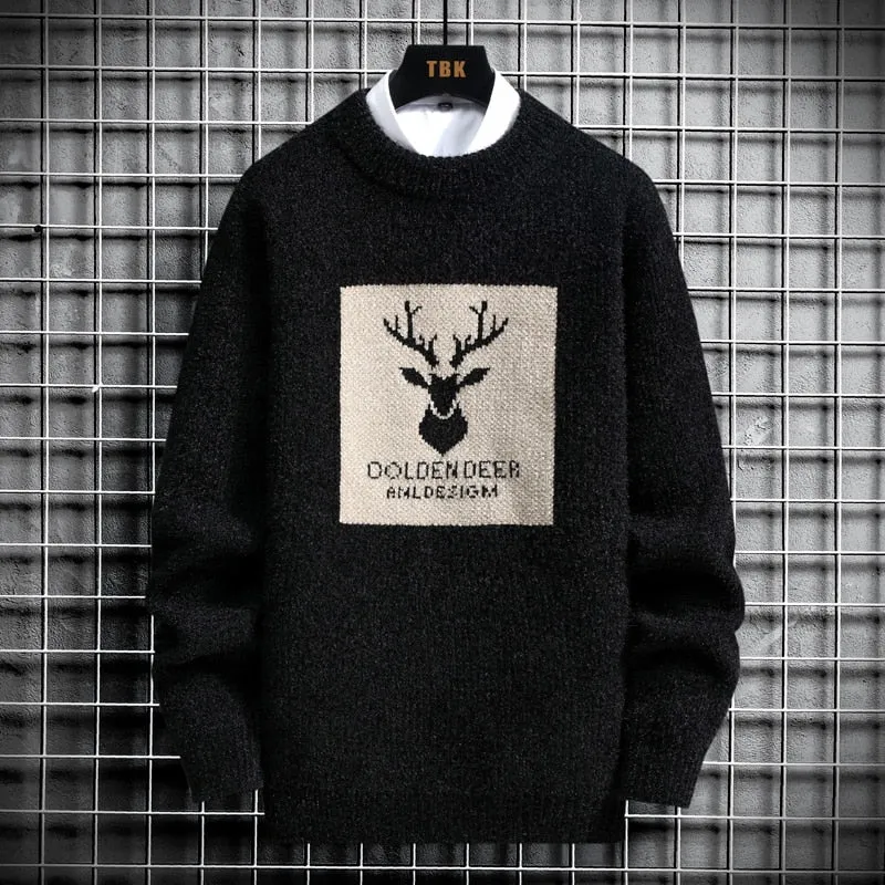 Super Soft Deer Knitted Sweater