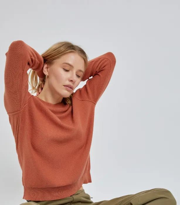 The Florence Sweater in Picante