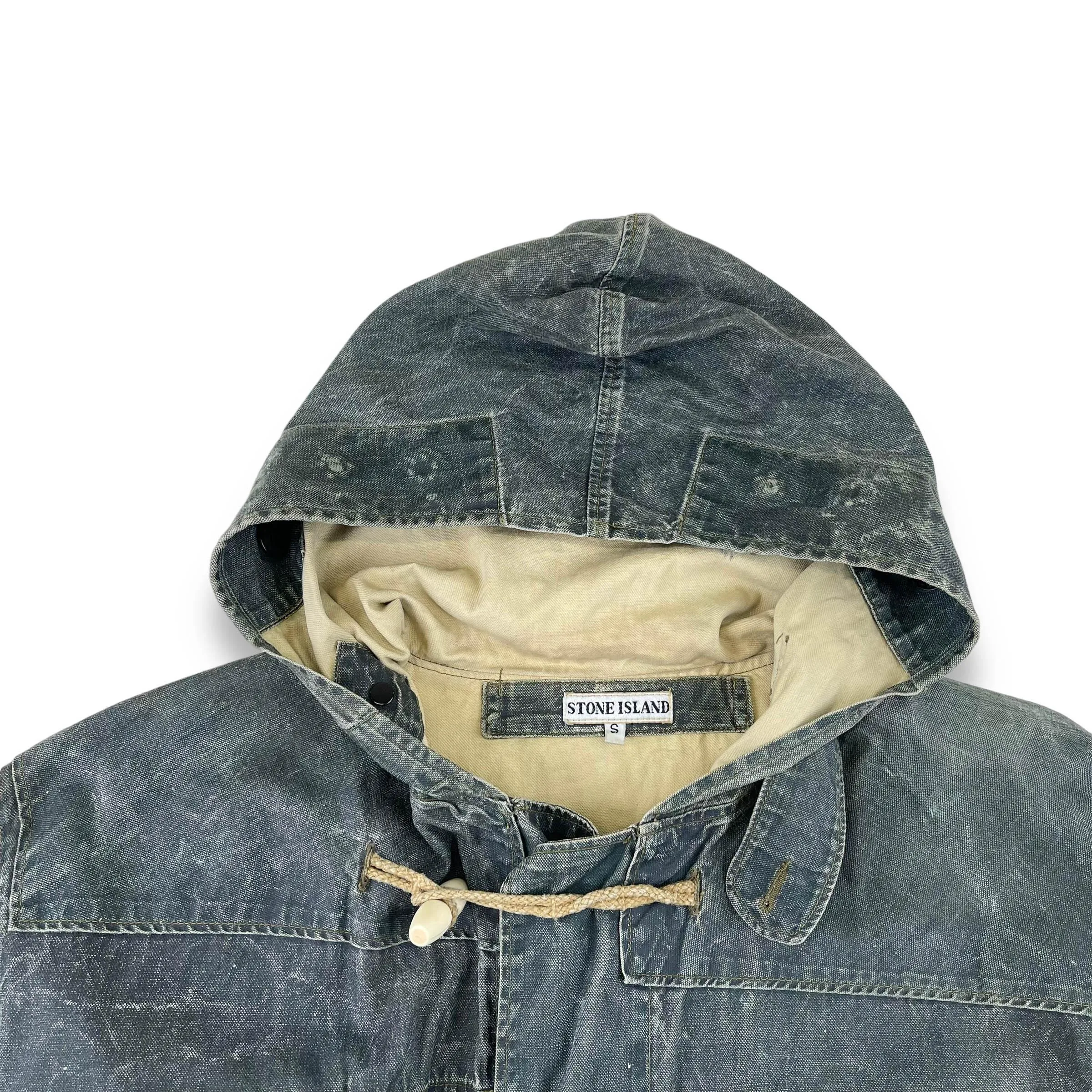 Vintage Stone Island Marina Sail Cloth Jacket (S)