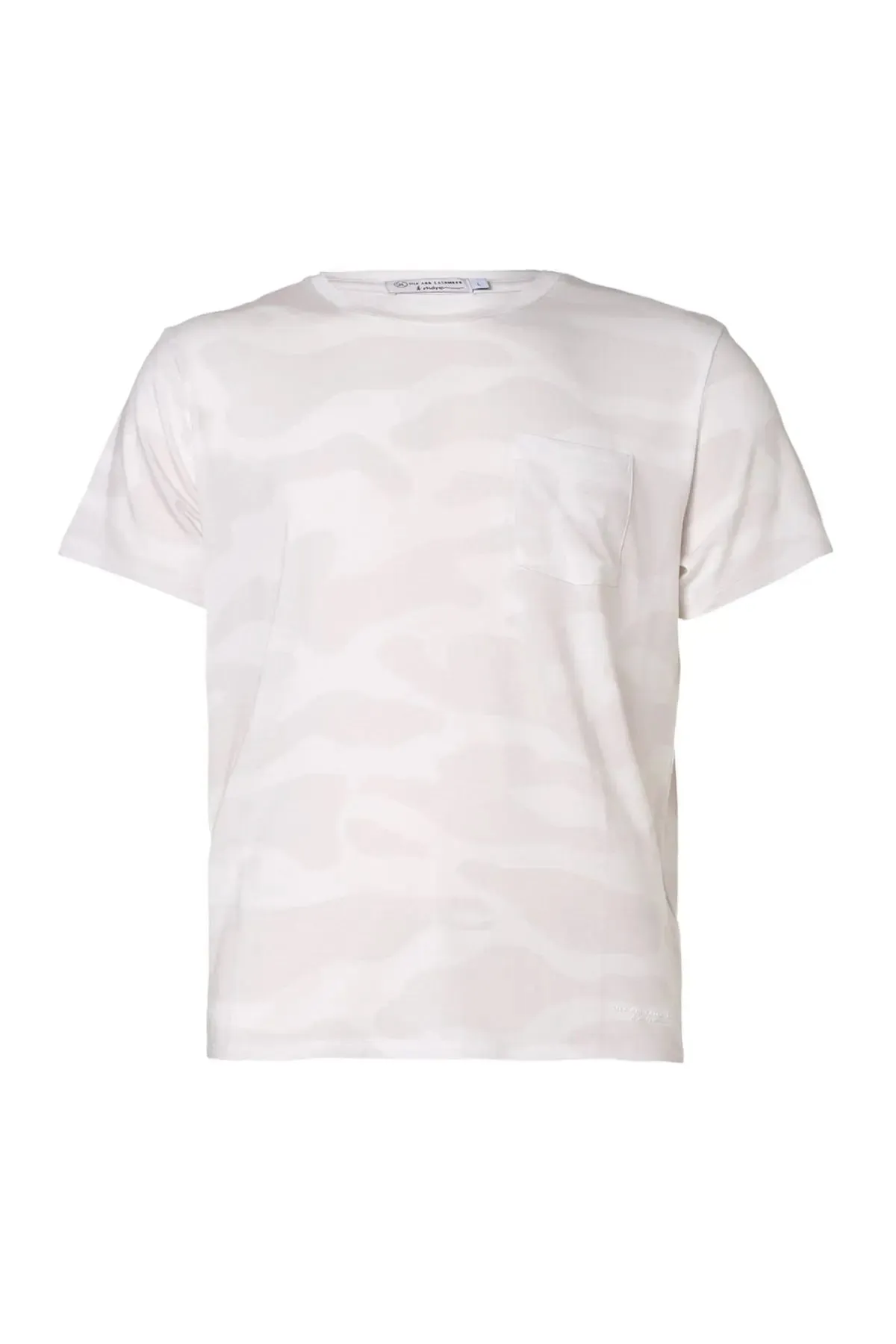 White Gray Modal Fersatile Men's T-Shirt