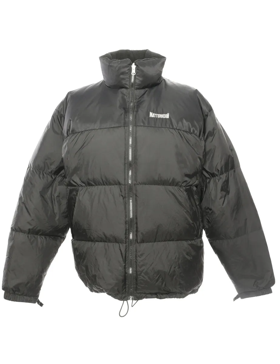 Zip Front Puffer Jacket - XL