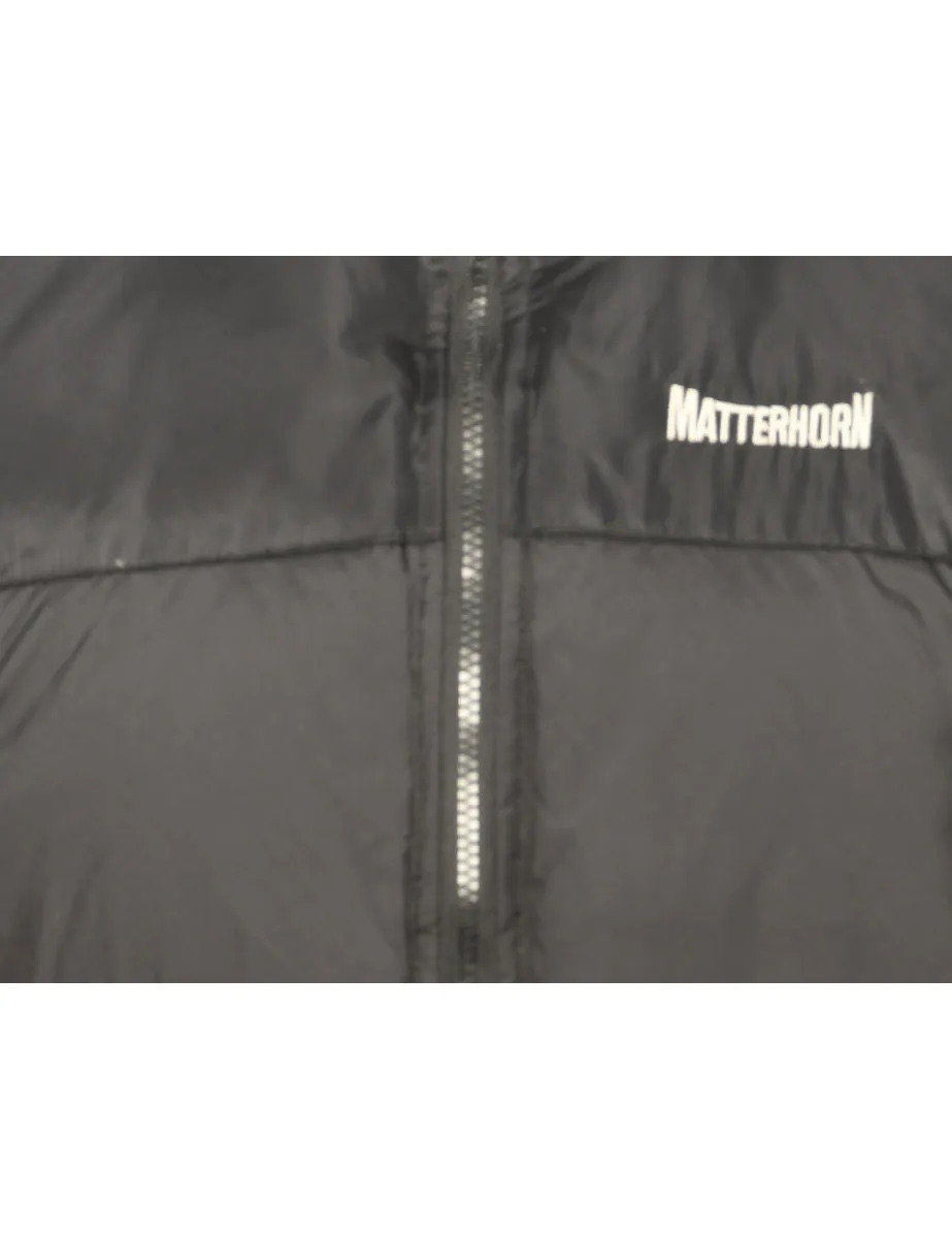 Zip Front Puffer Jacket - XL